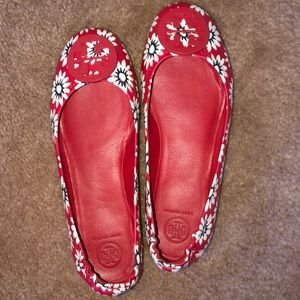 Tory Burch Size 8 Ballet Flats